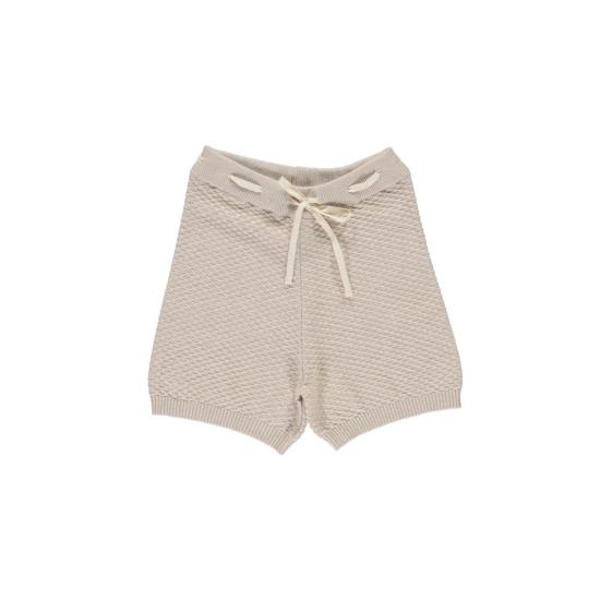  [키즈] Liilu 쇼츠/버뮤다 키즈  니트 쇼트 베이지 멜란지