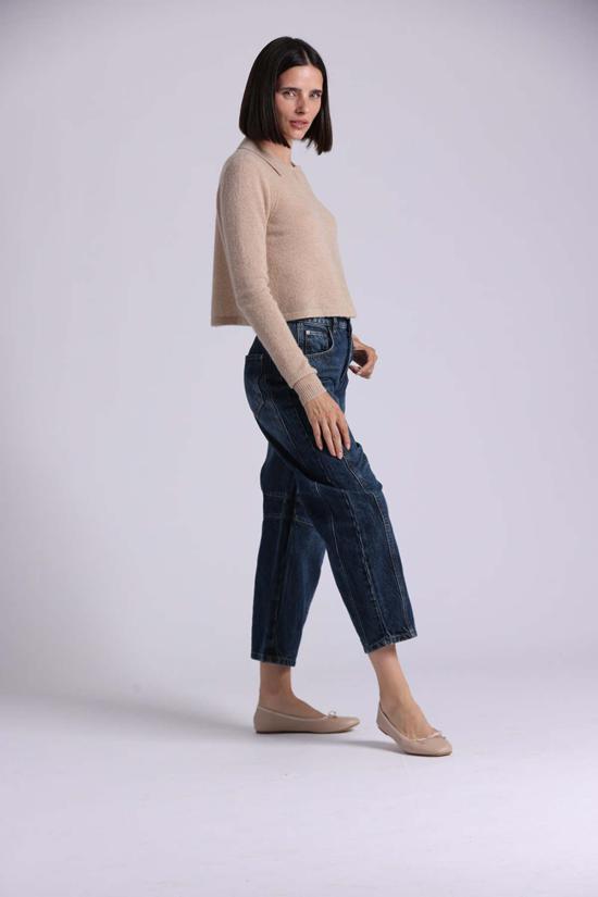  미니 로즈 가디건 서던 캐시미어 칼라  브라운 슈가 - MINNIE ROSE