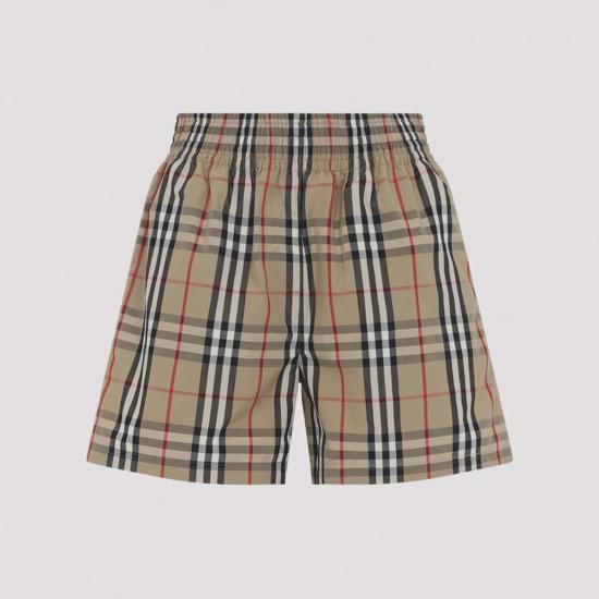  버버리 숏팬츠 오드리 버뮤다 쇼츠 아카이브 베이지 - BURBERRY