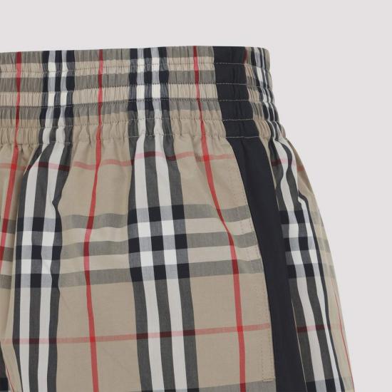  버버리 숏팬츠 오드리 버뮤다 쇼츠 아카이브 베이지 - BURBERRY