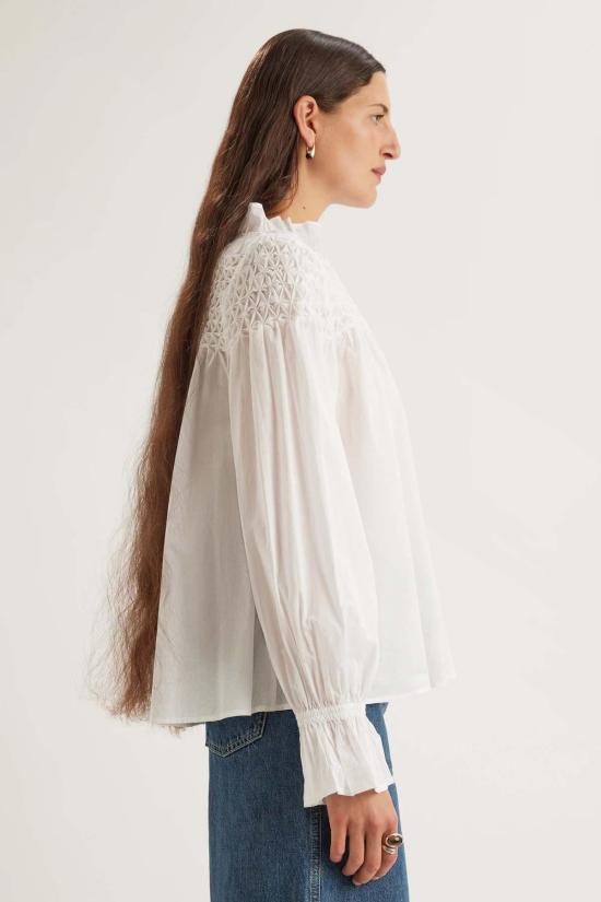  Merlette 블라우스 메를레트 마조렐 탑 화이트 - OTHER BRANDS