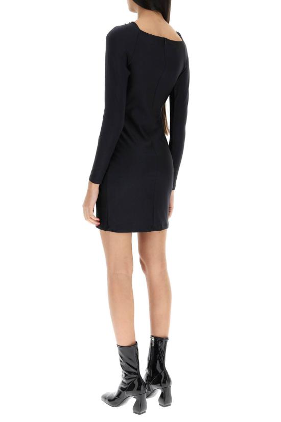  코페르니 숏 원피스 트위스트 컷아웃 미니 드레스 블랙 - COPERNI
