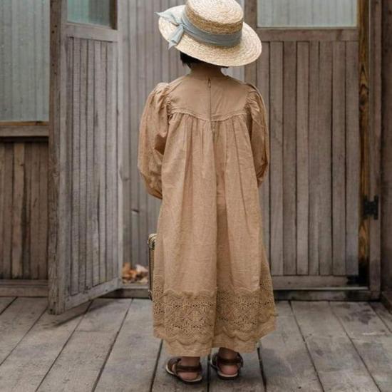  [키즈] bien a bien 원피스 키즈 비엔 아 비엔 레오비 드레스 탠 - OTHER BRANDS