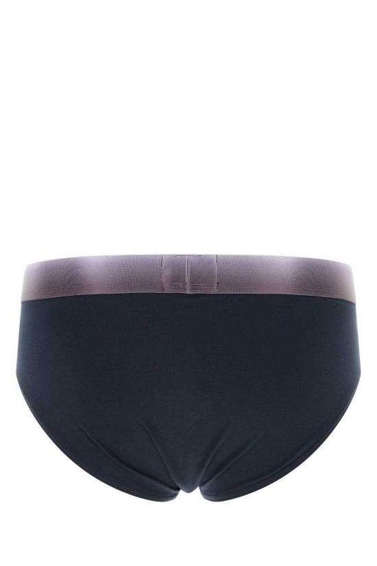  엠포리오 아르마니 팬티 미드나잇 블루 스트레치 코튼 브리프 (미드나잇 블루) - EMPORIO ARMANI