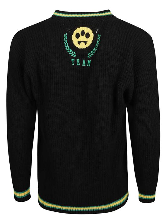  바로우 스웨터 브이넥  블랙 - BARROW