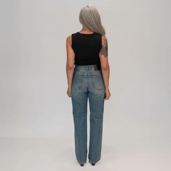  하이쿠레 데님 팬츠 코리아 진 - HAIKURE