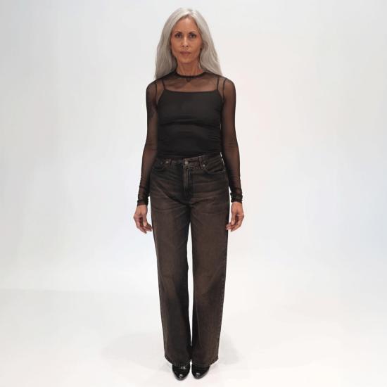  하이쿠레 데님 팬츠 코리아 진 - HAIKURE