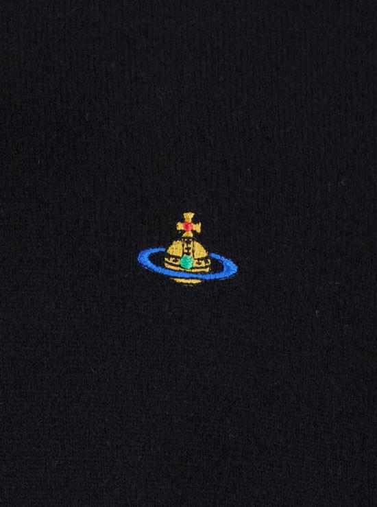  비비안웨스트우드 스웨터 비비안 웨스트우드 알렉스 크루넥  블랙 - VIVIENNE WESTWOOD