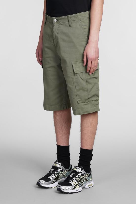  칼하트 숏팬츠 카하트 밀리터리 카고 버뮤다 반바지 달러 그린 - CARHARTT