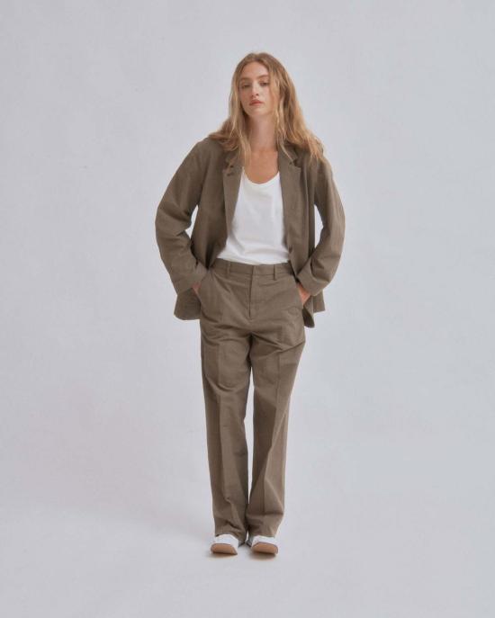  사야카 다비스 뉴욕 수트 자켓 사야카 데이비스 뉴욕 싱글 블레이저 모스 그레이 - SAYAKA DAVIS NEW YORK