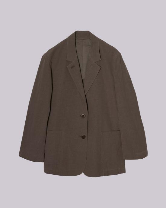  사야카 다비스 뉴욕 수트 자켓 사야카 데이비스 뉴욕 싱글 블레이저 모스 그레이 - SAYAKA DAVIS NEW YORK