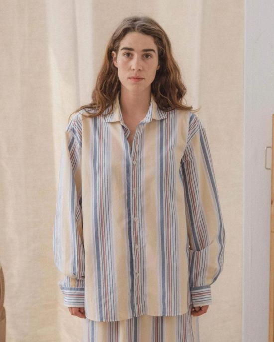  베이스레인지 셔츠 클로드 셔츠 유기농 면 포플린