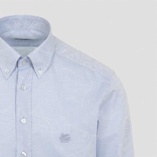  에트로 셔츠 로마  연한 파란색 - ETRO