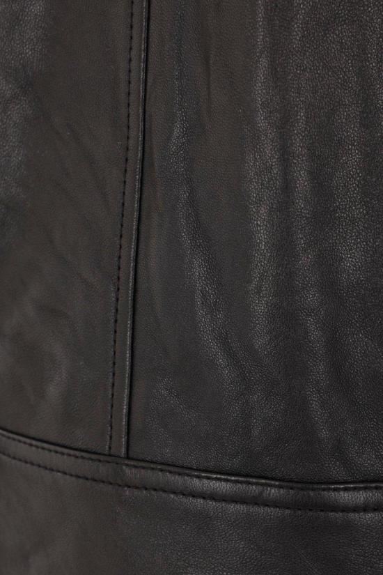  알렉산더 맥퀸 가죽 자켓 블랙 지퍼업 가죽 재킷 - ALEXANDER MCQUEEN