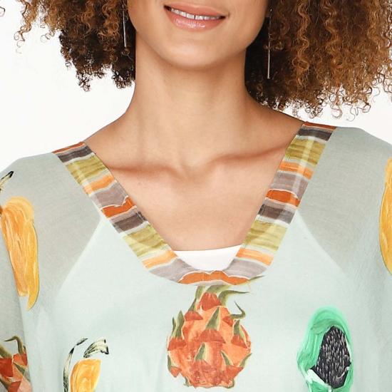  Vismaya 비치용품 비스마야 여름 튜닉 세이지 - VISMAYA