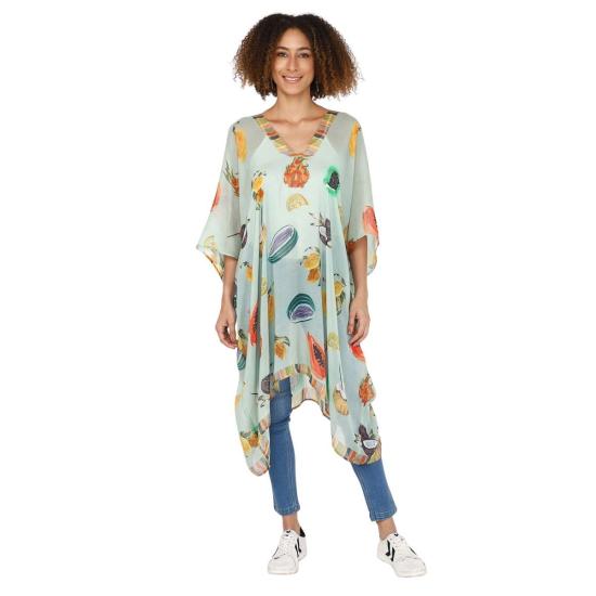  Vismaya 비치용품 비스마야 여름 튜닉 세이지