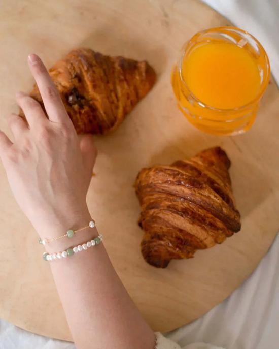  seree 바디 주얼리 세리 올리비아 제이드 펄 브레이슬릿 - OTHER BRANDS