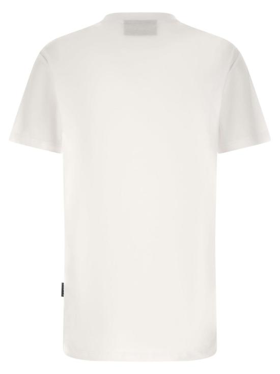  필립 플레인 반팔 티셔츠 육각형 티셔츠 화이트 - PHILIPP PLEIN