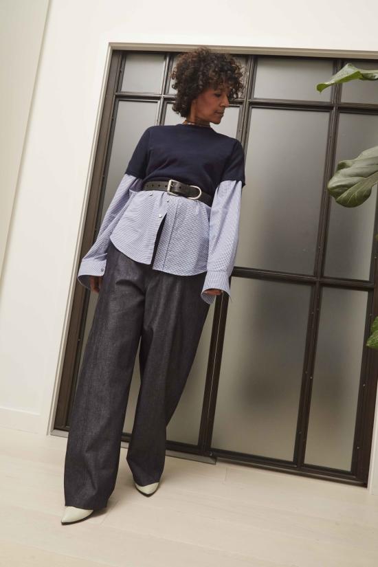  Yesaet 반팔 티셔츠 예사엣 삼라 크루넥 탑 - OTHER BRANDS