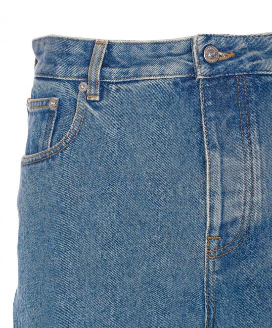  발렌티노 가라바니 데님 팬츠 카보숑 팬츠 블루 - VALENTINO GARAVANI