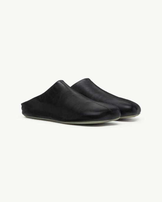 MM6 메종마르지엘라 뮬/슬리퍼 Mm6 Maison Margiela Factory 사보 슬리퍼 블랙 - MM6 MAISON MARGIELA