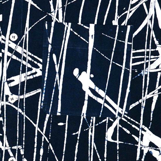  Post-Imperial 긴팔 셔츠 포스트 임페리얼 아자  인디고/본 - OTHER BRANDS