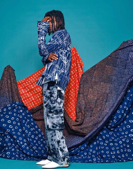  Post-Imperial 긴팔 셔츠 포스트 임페리얼 아자  인디고/본 - POST IMPERIAL