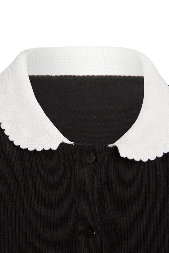  올리비아 라티노비치 가디건 페니워스 여사 카디건 블랙 - OLIVIA LATINOVICH