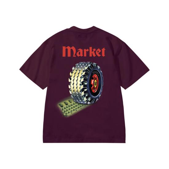  마켓 반팔 티셔츠 트루 트레드 티셔츠 - MARKET