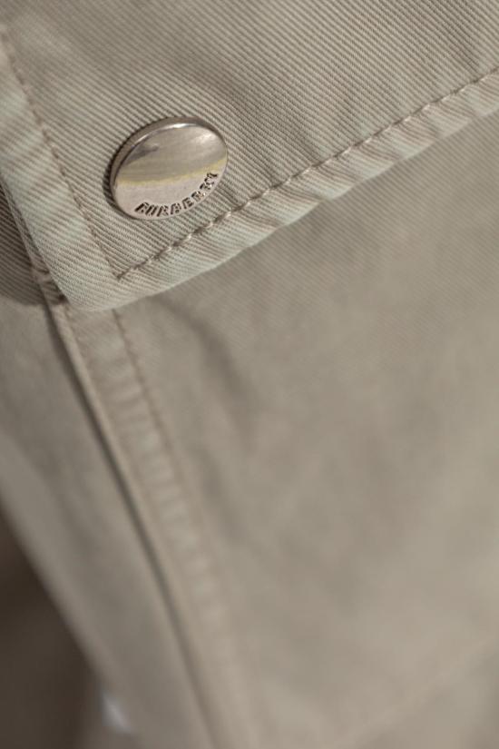  버버리 데님 팬츠 스트레이트 레그 진 베이지 - BURBERRY