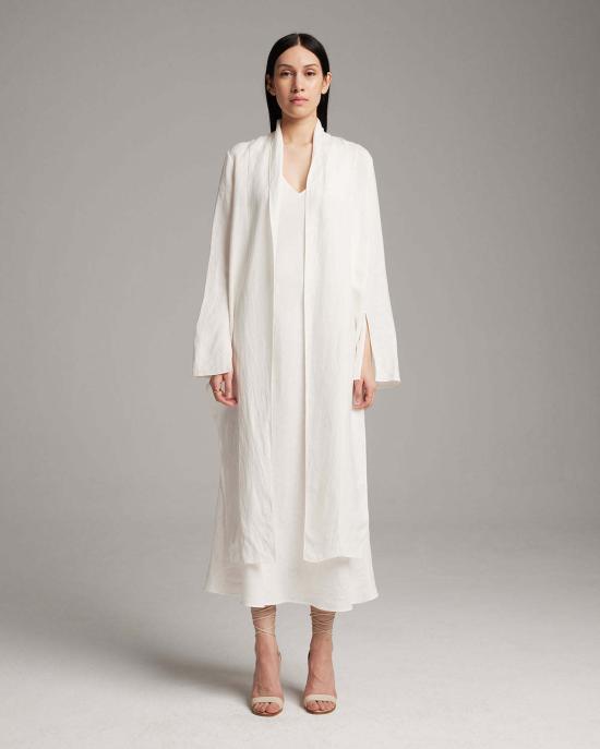  보즈 블라우스 린넨 페더라이트 랩 - VOZ