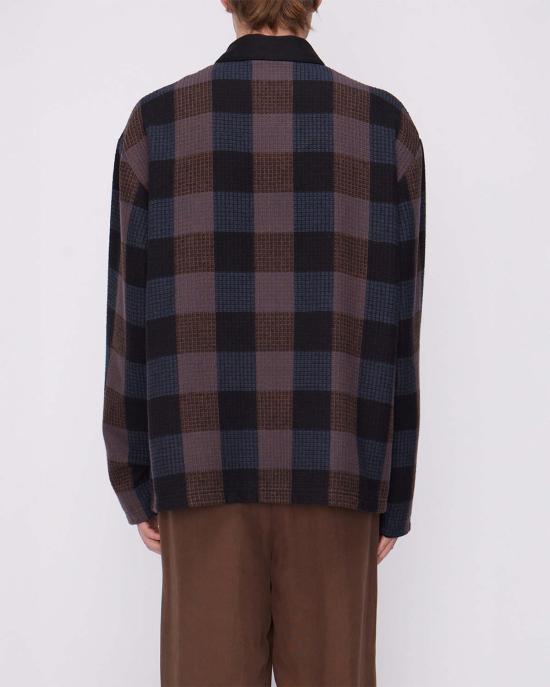  송포더뮤트 폴로 티셔츠 Song For The Mute 긴팔 폴로 셔츠 블랙 - SONG FOR THE MUTE