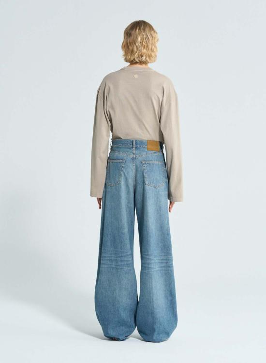  하이쿠레 데님 팬츠 베사니 진 아이오닉 블루 - HAIKURE