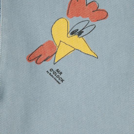  [키즈] 보보쇼즈 트레이닝/조거 팬츠 키즈 보보 초이스 미스터 오 클락 트라우저 라이트 블루/그레이 - BOBO CHOSES