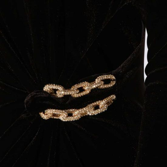  셀프 포트레이트 롱 원피스 블랙 드레스 - SELF PORTRAIT