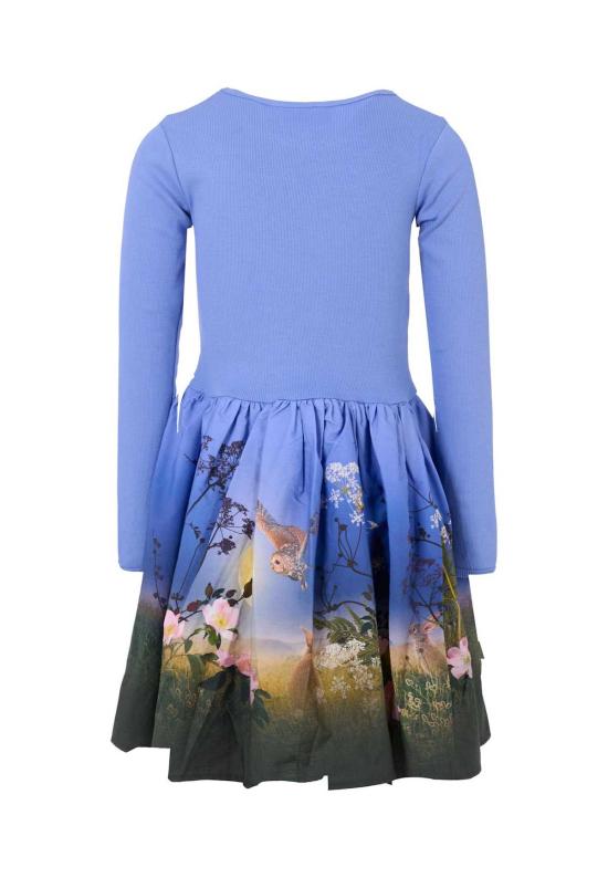  [키즈] 몰로 원피스 문 프린트 아동용 드레스 (연한 파란색) - MOLO