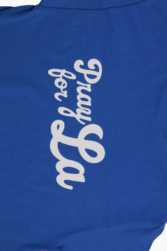  더 셀렉트 반팔 티셔츠 셀렉트 다저스, 라 블 티 블루를 위해 기도해 주세요 - THE CELECT