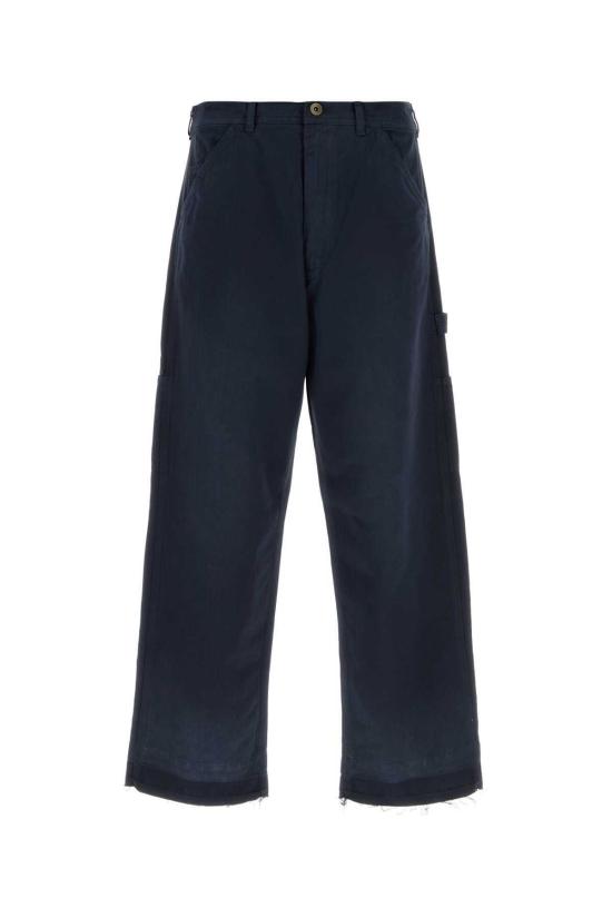  마르지엘라 스트레이트 팬츠 Maison Margiela 코튼  네이비