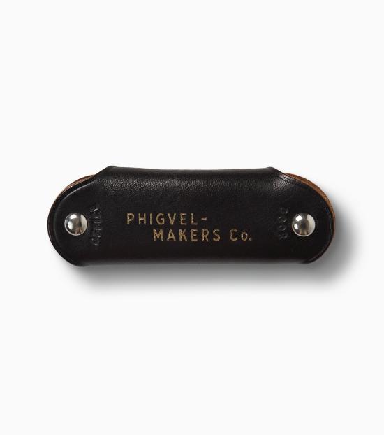  피그벨 메이커스 앤 코 키링 피그벨 메이커스 앤 컴퍼니 키 케이스 빈티지 블랙 - PHIGVEL MAKERS & CO.