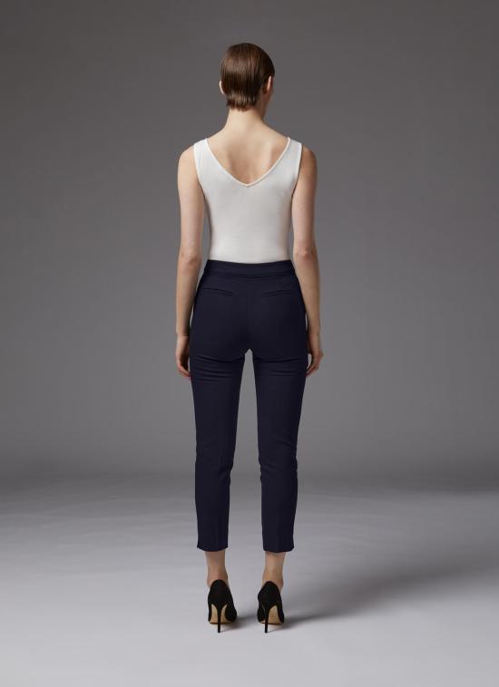  LK Bennett 크롭 팬츠 Wiley 네이비 트라우저 - OTHER BRANDS
