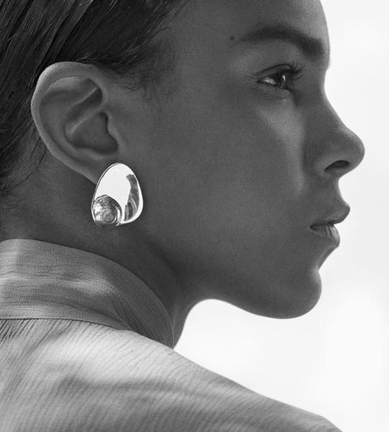  루스 오르티스 이어링 루즈 오르티즈 진주 마베 귀걸이