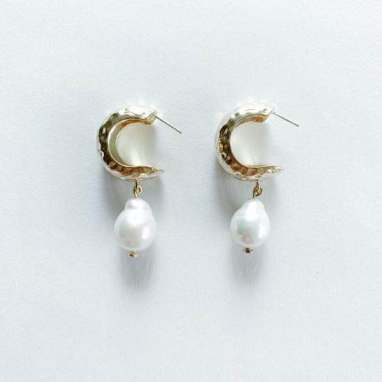  크레시오니 이어링 알마 진주 귀걸이 - CRESCIONI