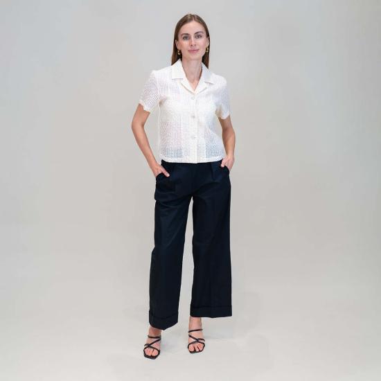  AVN 스트레이트 팬츠 Avn The Right Pants 팬츠 블랙 - OTHER BRANDS