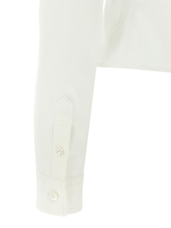  발렌시아가 셔츠 컬링 셔츠 화이트 - BALENCIAGA