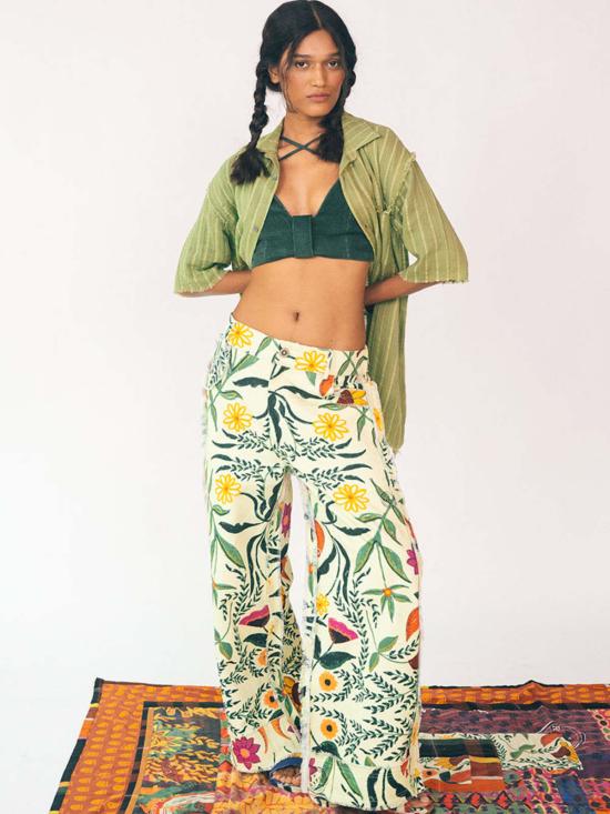  IKKIVI 셔츠 이키비 릴로 셔츠 올리브 그린