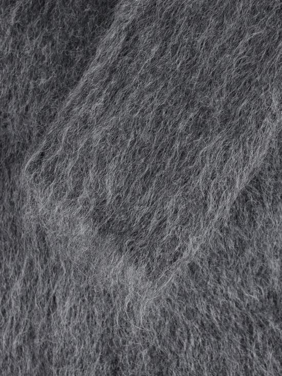  구찌 가디건 모헤어 블렌드  그레이 - GUCCI