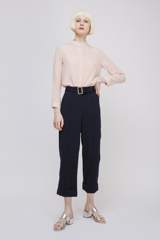  Fansilanen 스트레이트 팬츠 벨트가 있는 팬실라넨 와이드 팬츠 - OTHER BRANDS