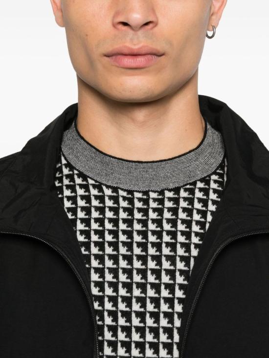  엠포리오 아르마니 스웨터 울 크루넥  블랙 - EMPORIO ARMANI