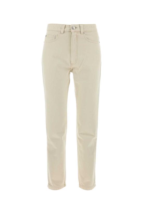  아미 데님 팬츠 Ami Alexandre Mattiussi 데님 진 오프화이트