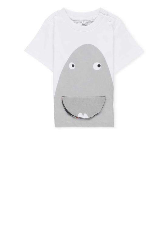  [키즈] 스텔라 맥카트니 탑 스텔라 매카트니 아동용 프린트 티셔츠 (아이보리 색상)